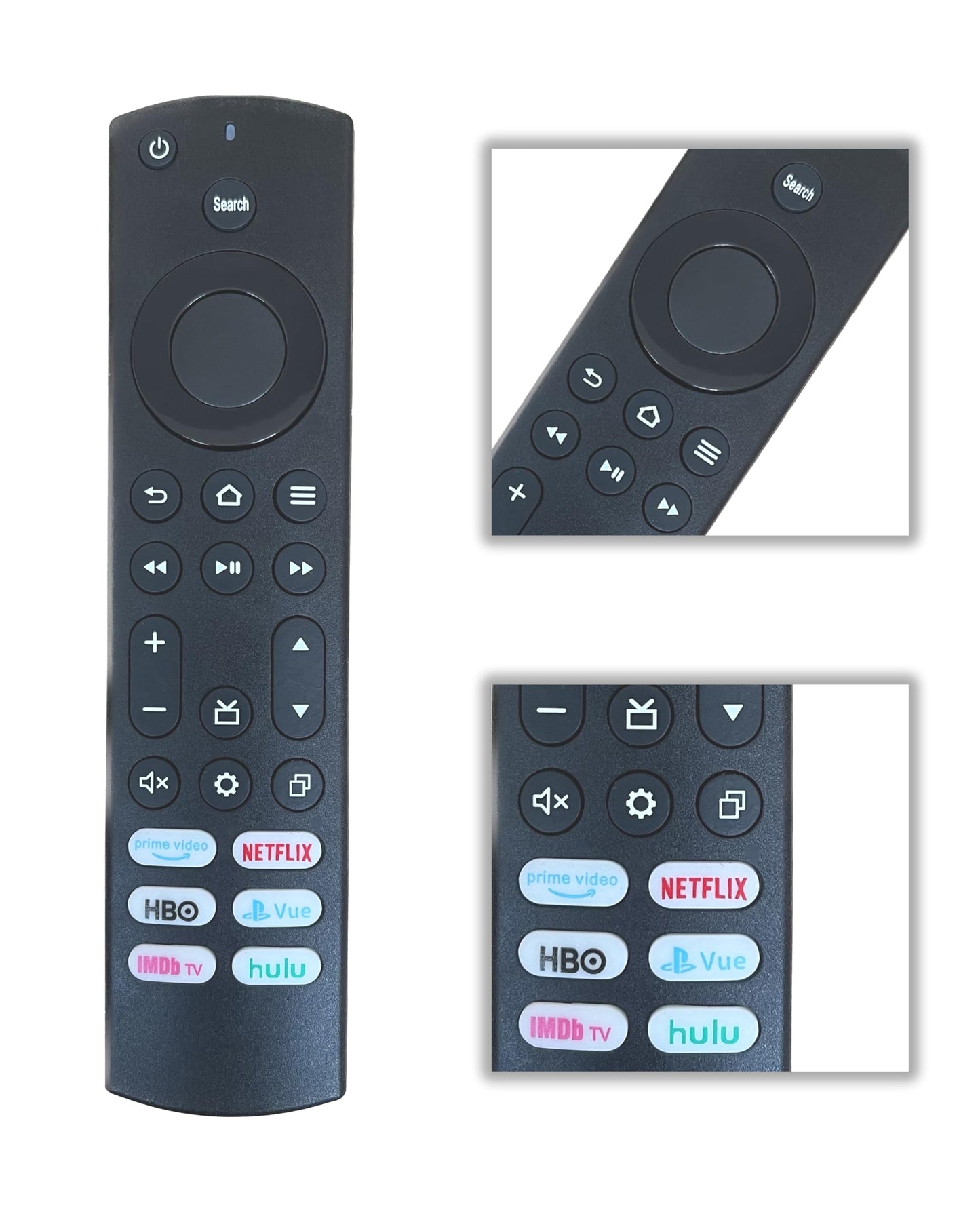 Replacement Remote Control for Toshiba TVs and Insignia Smart TVs 24DF310NA21 NS-32DF310NA19 NS-39DF510NA19 NS-39DF310NA21 NS-55DF710NA19 32LF221U19