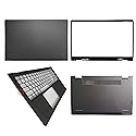 Laptop LCD Top Back Rear and Front Bezel Compatible for Dell Inspiron 15 3510 3511 3515 3520 3525 00WPN8 09WC73 054WVM 03JRFX Palmrest Upper No Type-C