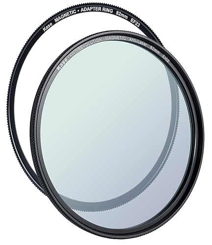Kase Revolution Anti-Laser Filter Magnetic Shockproof Tempered Optical Glass Incl Adapter (82mm)