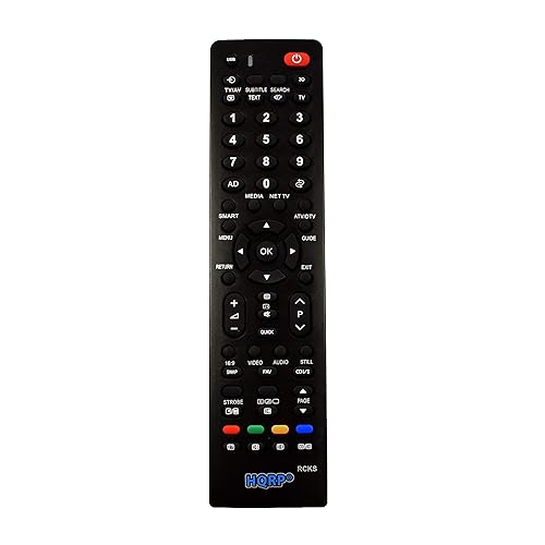 HQRP Remote Control Compatible with Toshiba 37AV502U 37AV50U 37AV52R 37AV52U 37CV510U LCD LED HD TV Smart 1080p 3D Ultra 4K