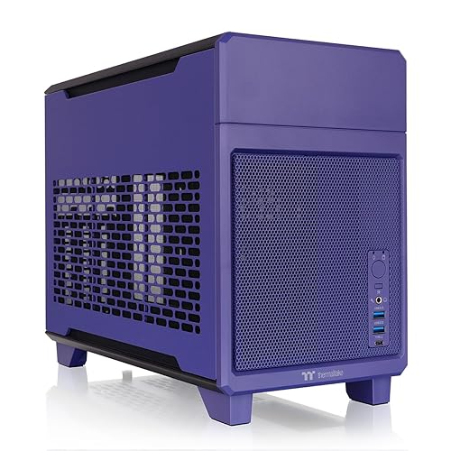 Thermaltake TR100 SFF Chassis; mITX Support; 18.9 Liters; PCIe 4.0 Riser Cable Included; 360mm GPU Clearance; 280mm Radiator Support; Removable PCIe