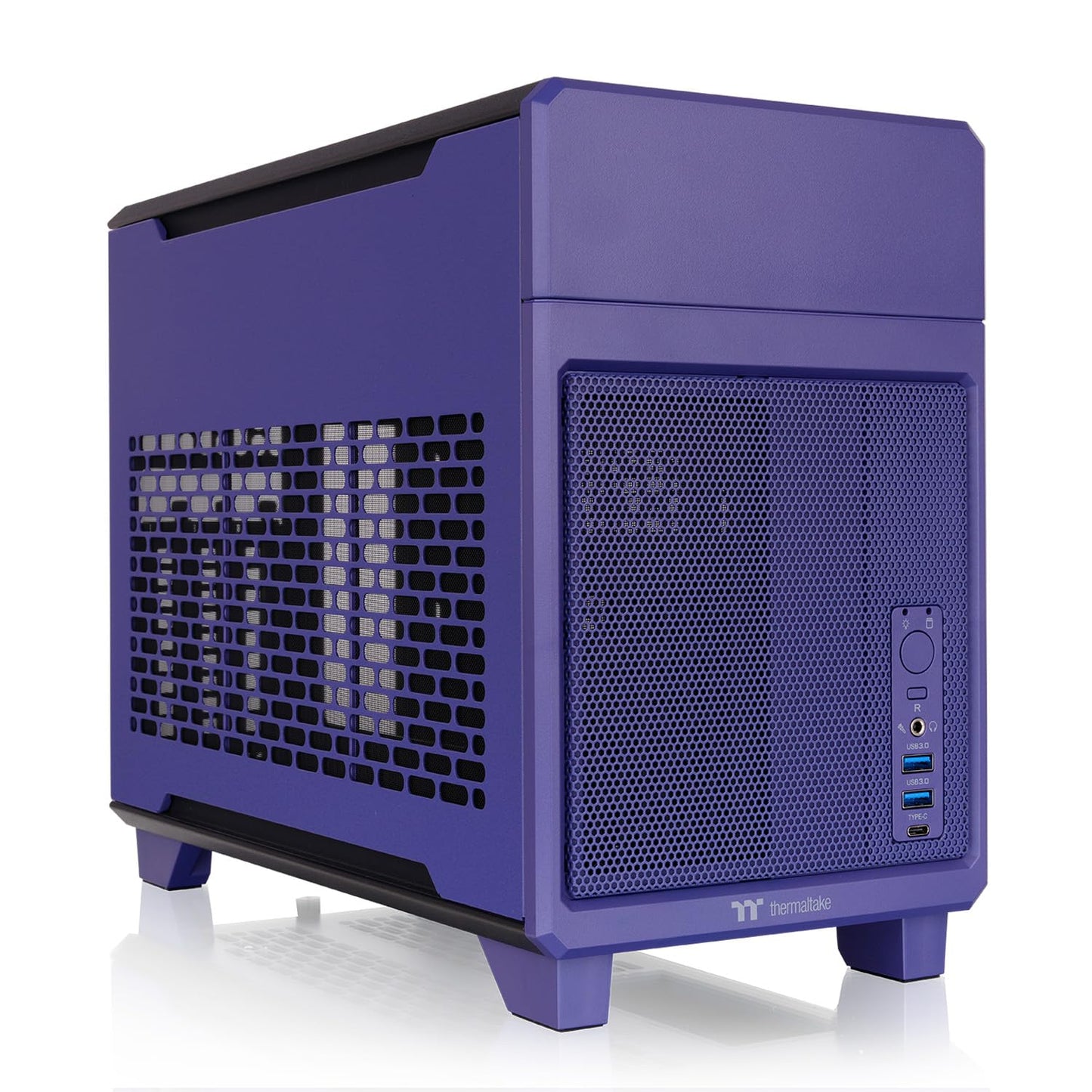 Thermaltake TR100 SFF Chassis; mITX Support; 18.9 Liters; PCIe 4.0 Riser Cable Included; 360mm GPU Clearance; 280mm Radiator Support; Removable PCIe