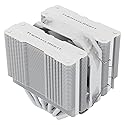 Thermalright Peerless Assassin 120 Mini White CPU Cooler, 6 Heat Pipes,120mm CPU Fan, 135mm High, 1500RPM±10%, Double Towers Cooler, for AM4 AM5/Intel
