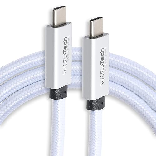 WiRoTech Samsung Galaxy S22 Compatible Charging Cable, USB C 3.1 Gen2 10Gbps, Samsung S21 S20 Note, Meta Quest 2, Compatible with MacBook iPad and PC