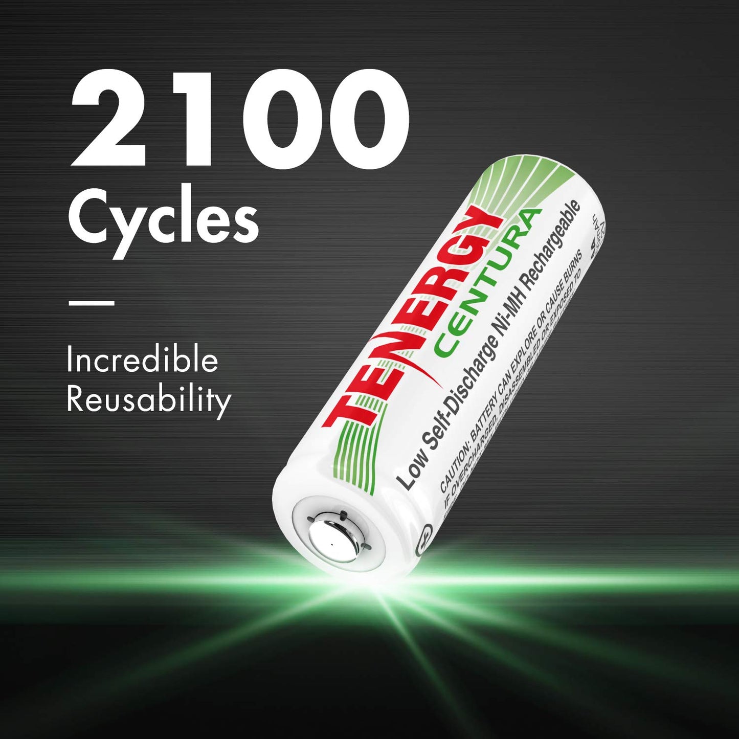 Tenergy AA Rechargeable NIMH Battery 2000mAh Pre-Charged Household Battery Low Self Discharge High Performance AA Battery Pack for Remote…