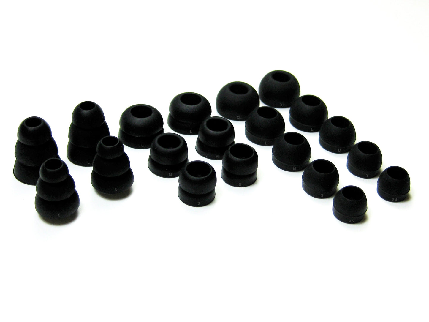 20pcs Ergonomic Fit Kit (DF-TF-5SZ) Compatible with Skullcandy Smokin' Buds 1/2,Fix,Titan,50/50,Heavy Medal,FMJ,INK'D 1/2.0 Supreme Sound,NBA…