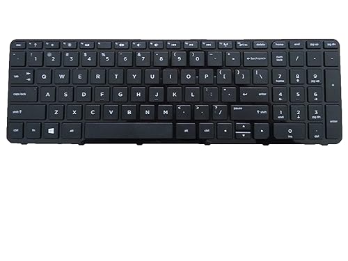 New US Layout Laptop Keyboard With Frame For HP Pavilion 17-E000 17-E100 17Z-.