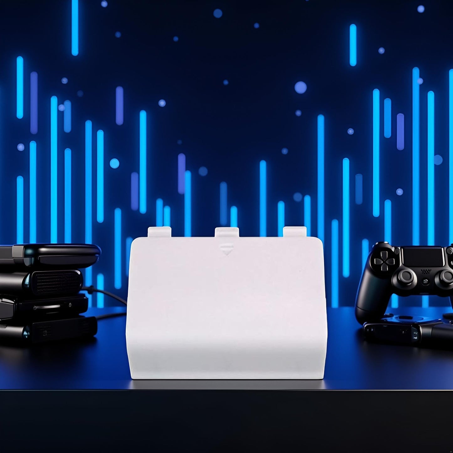 DPWOUM 1Pc White Battery Back Cover Lid Door Case for Xbox One Controller Gamepads and Standard Controllers