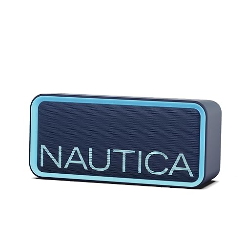 Nautica Urban SP100 True Wireless Outdoor Speaker, Portable IPX5 Waterproof Bluetooth Speaker with 2-Hour Quick Charge & 30-Day Standby, Perfect