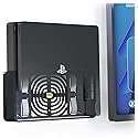 TotalMount Wall Mounting System for Sony PlayStation 4 Slim (Mounts PS4 Slim on Wall Near TV)