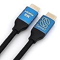 Sewell HDMI 2.1 Certified Ultra High Speed Cable, 8K 60Hz, 4K 144Hz/120Hz, 48Gbps, Dynamic HDR, eARC, Braided Cord with Anodized Aluminum Heads