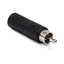 Hosa GPR-104 Adaptor, 1/4 Inch TS to RCA
