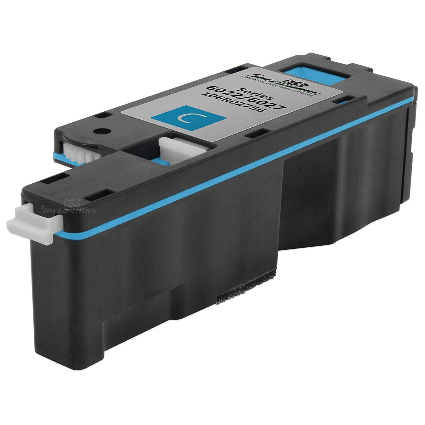 SPEEDYINKS Compatible Toner Cartridge Replacement for Xerox 106R02756 (Single Cyan Cartridge) Compatible with the Following Xerox Printer Models 6022