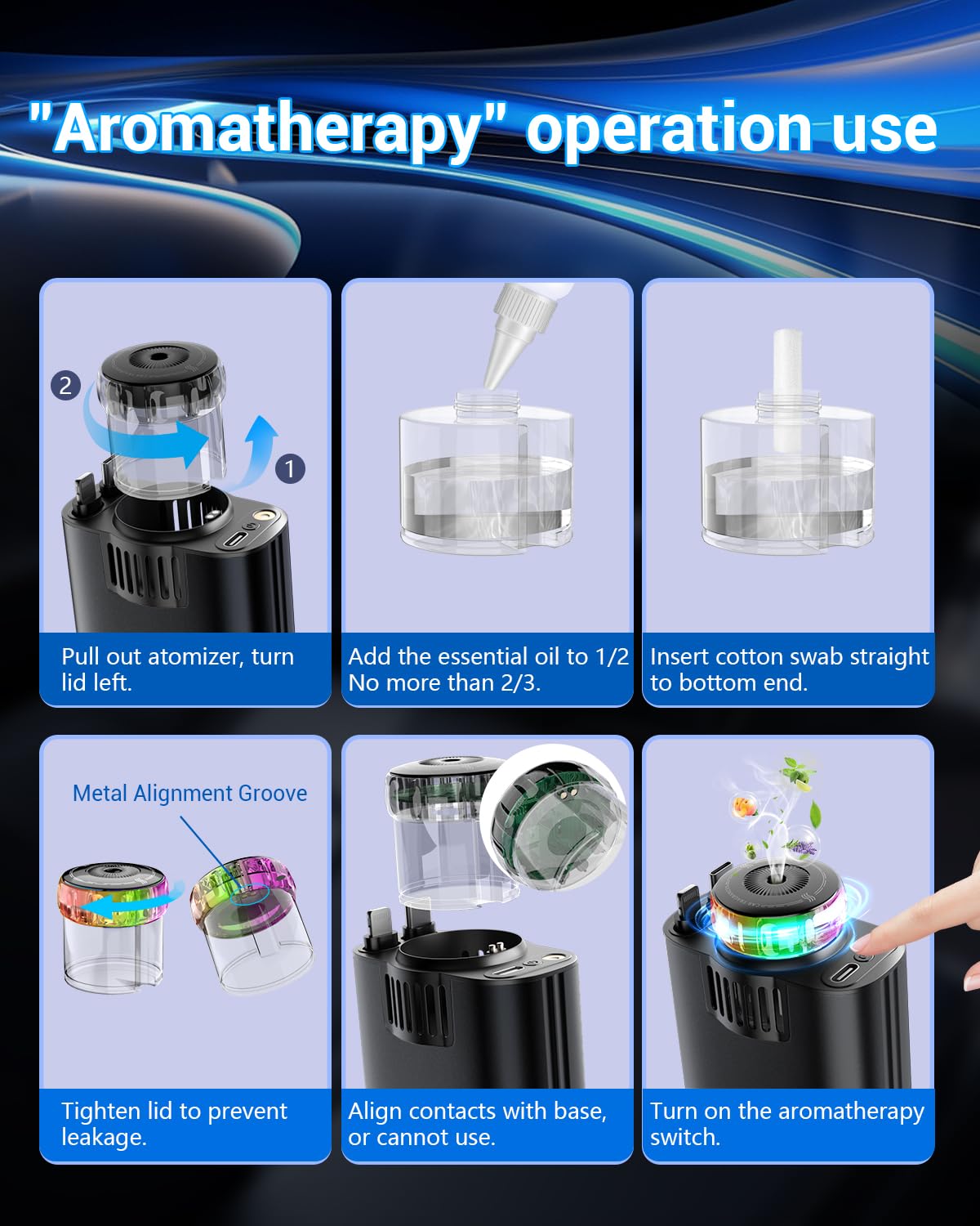 W & O Car Charger Fast Charger for iPhone17/16/15,69W Retractable car Charger with Aromatherapy and Starlight,5 in 1 Fast Car Charger with L/C