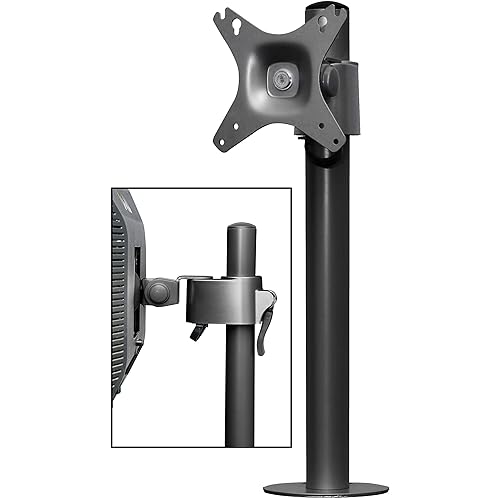 Kantek Single LCD Monitor Arm for STS800/STS810 Sit to Stand Systems (STS801)