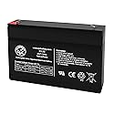 AJC Battery Compatible with Toyo 3FM1.3 6V 1.3Ah Sealed Lead Acid Battery