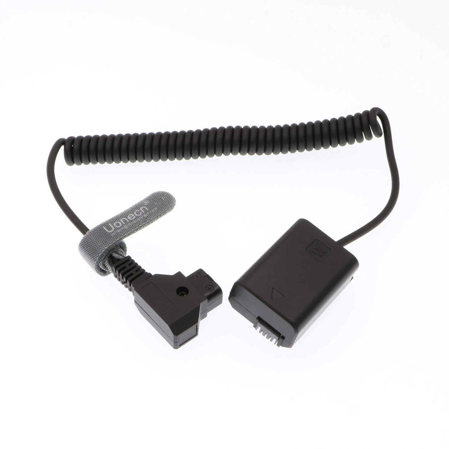 Uonecn Dummy Battery A7 to D-tap Cable for Sony NEX 3/5/7 Series, A7/A7R/A7S/A7II/A3000/A5000/A5100/A6000/A6300/A7s II (12 Inch, Male-to-Female, 3-Pin