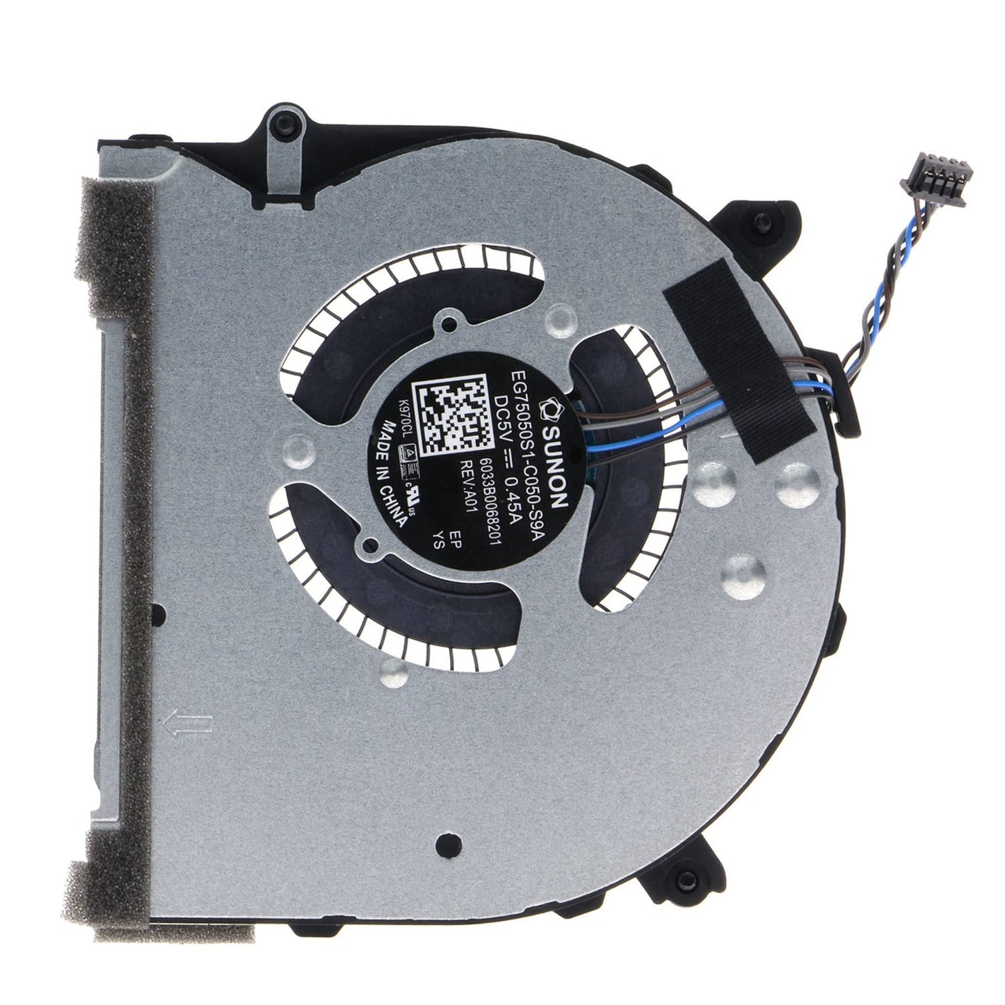 Replacement L09537-001 CPU Cooling Fan for HP ProBook 640 G4 645 G4 EG75050S1-C050-S9A 6033B0068201