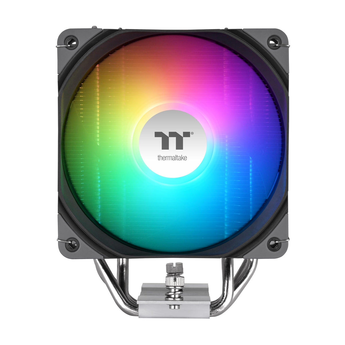 Thermaltake UX500 ARGB CPU Cooler; 5xØ6mm Copper Heatpipes; 120mm PWM Fan; 700~1800 RPM; Intel/AMD Compatible; Single Tower; 260W TDP; Black
