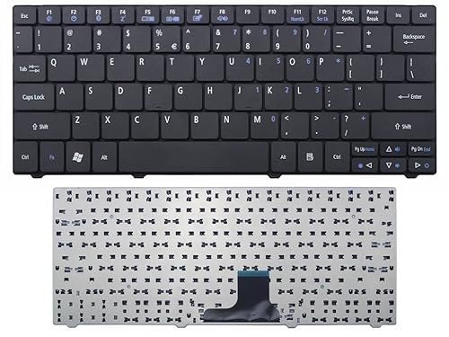 New US Keyboard Replacement for Acer Aspire One ZA3 ZH7 REV.3A AEZA3R00010 9Z.N3C82.01D Laptop