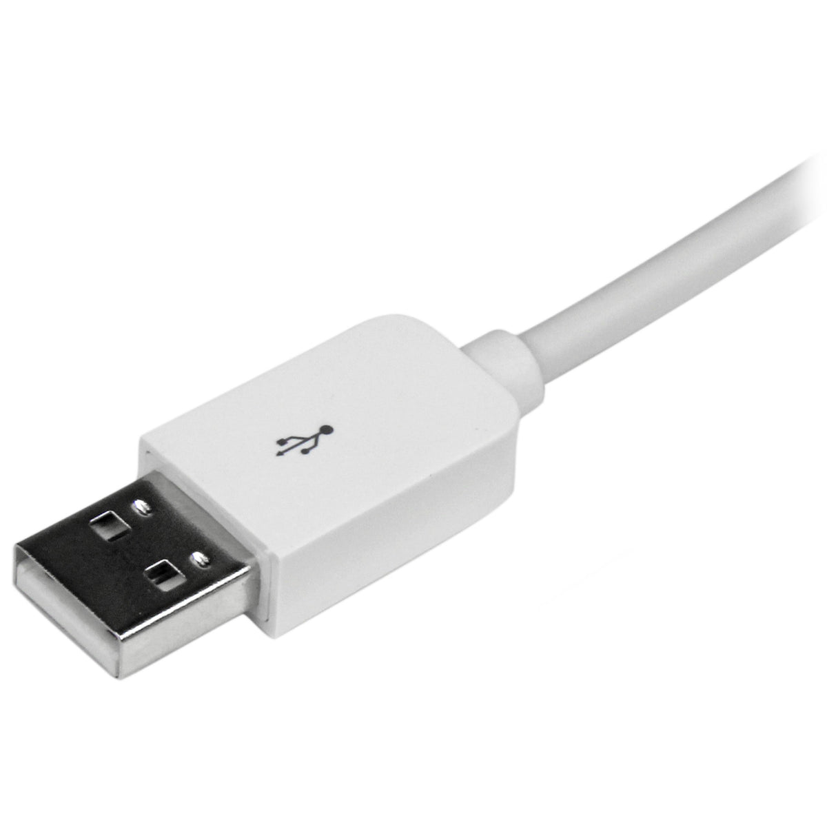 StarTech 10ft/3m USB-A to Lightning Cable, White, Charge & Sync (USBLT3MW)