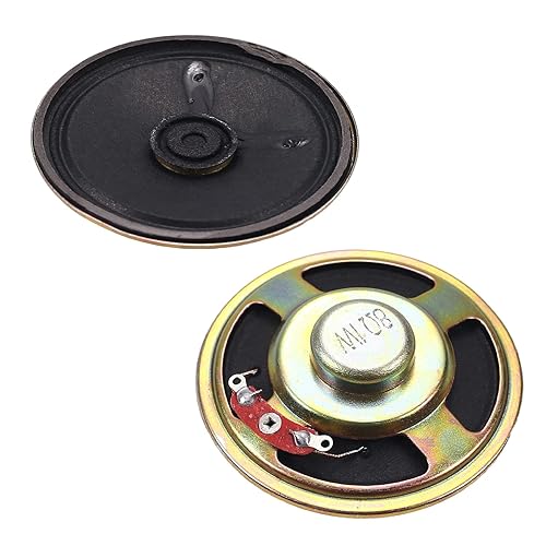 Fielect DIY Speaker 1W 8 Ohm 57mm Diameter Round Shape Replacement Loudspeaker 1pcs