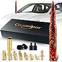 Bullet Antenna 50 Cal Car Antenna Replacement Antenna for Truck Silverado 1500 Bullet Antenna Ford F150 F250 GMC Sierra 1500 Ram 1500 Jeep Truck