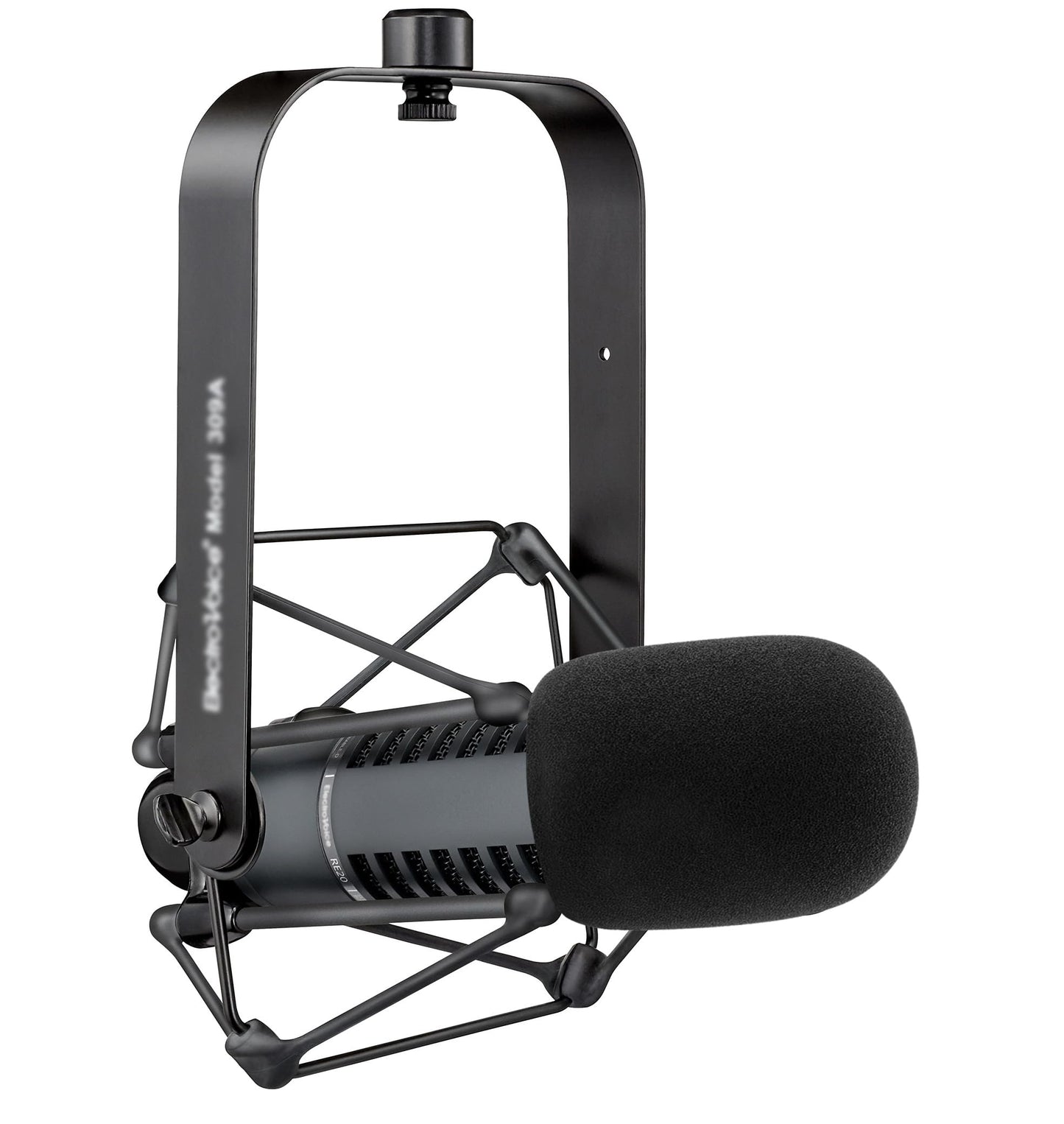 LEFXMOPHY Re20 Pop Filter for Electro-Voice RE20 / RE27/ RE320 Microphone, WS-PL2W Windscreen Replacment for EV RE-20 / RE-27 / RE-320 Mic Foam Cover