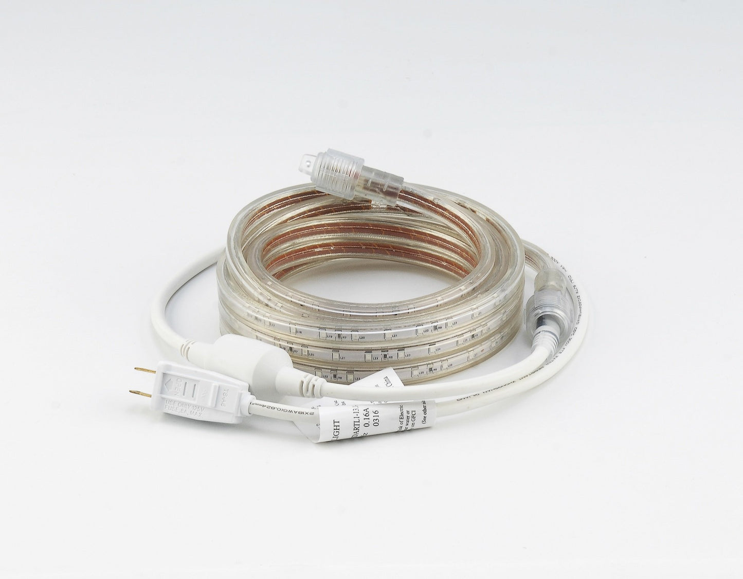 CBconcept UL Listed, 6.6 Feet, Super Bright 1800 Lumen, 4000K Soft White, Dimmable, 110-120V AC Flexible Flat LED Strip Rope Light, Commercial Grade