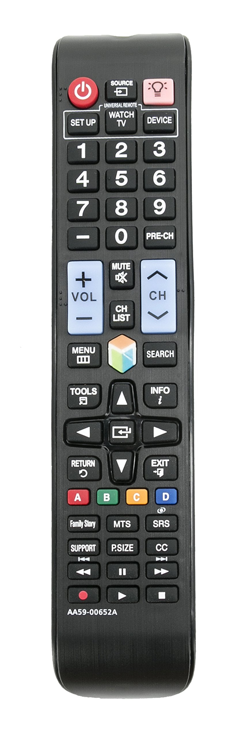 AA59-00559A AA59-00652A Replaced Remote fit for Samsung 3D LED LCD HDTV TV AA5900652A UN40ES6100 UN46ES6100 UN55ES6100 UN60ES6100 6100 Series