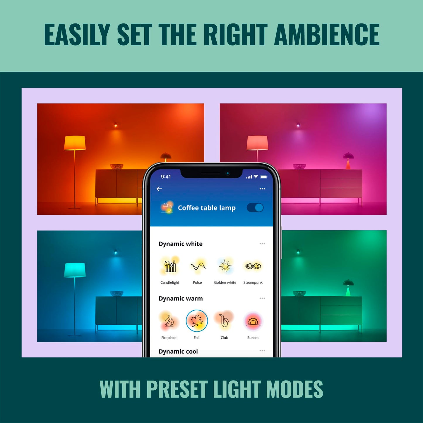 WiZ Connected 120W PAR38 Color LED Light Bulb - Connects to Your Wi-Fi - E26 Smart Bulb - Control with Voice or App + Activate with Motion - Matter