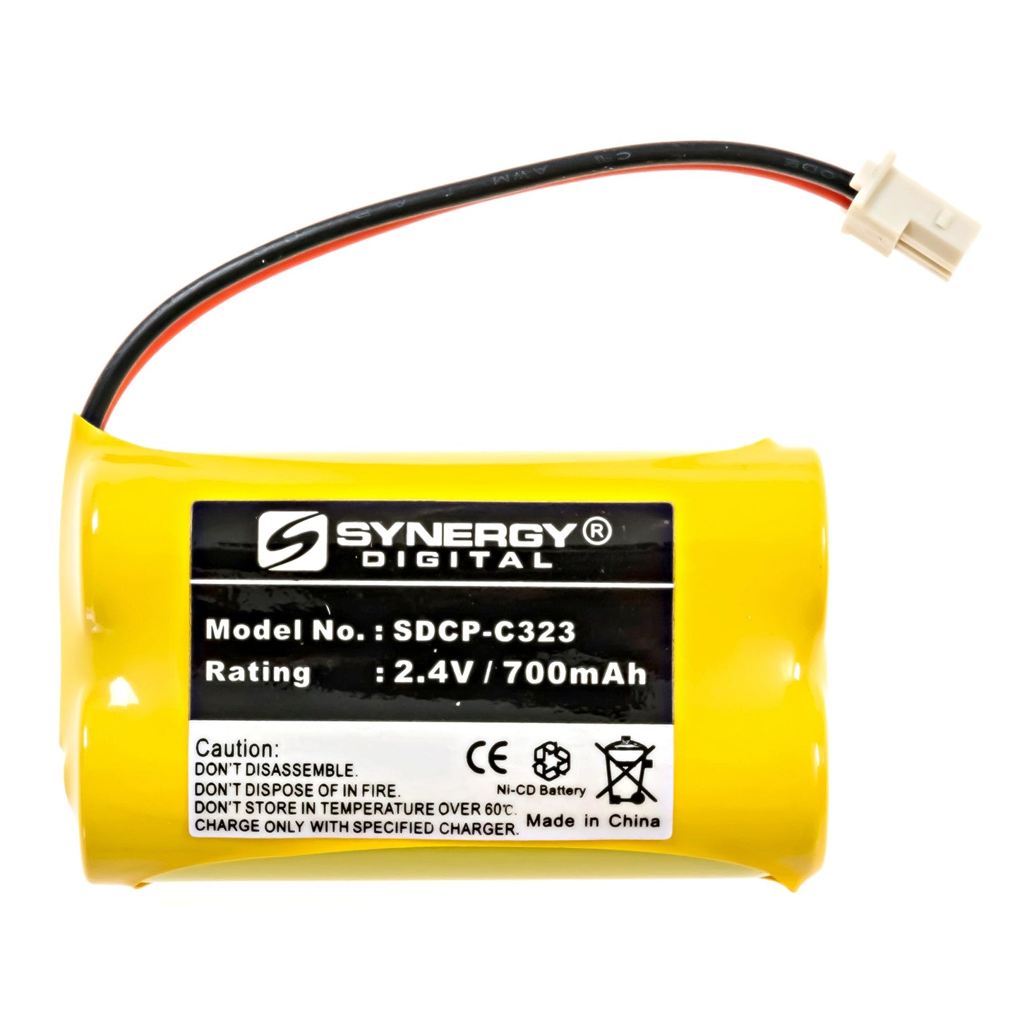 BATT-275242 - NICD, 2.4 Volt, 600 mAh, Ultra Hi-Capacity Battery - Replacement Battery for Vtech BT275242 Cordless Phone Battery