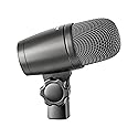 Phenyx Pro PDM34 Snare Drum Mic, Cardioid Dynamic Microphone with Clip-on Microphone Clamp, Integral Stand Mount, and Long-Lasting Metal Housing