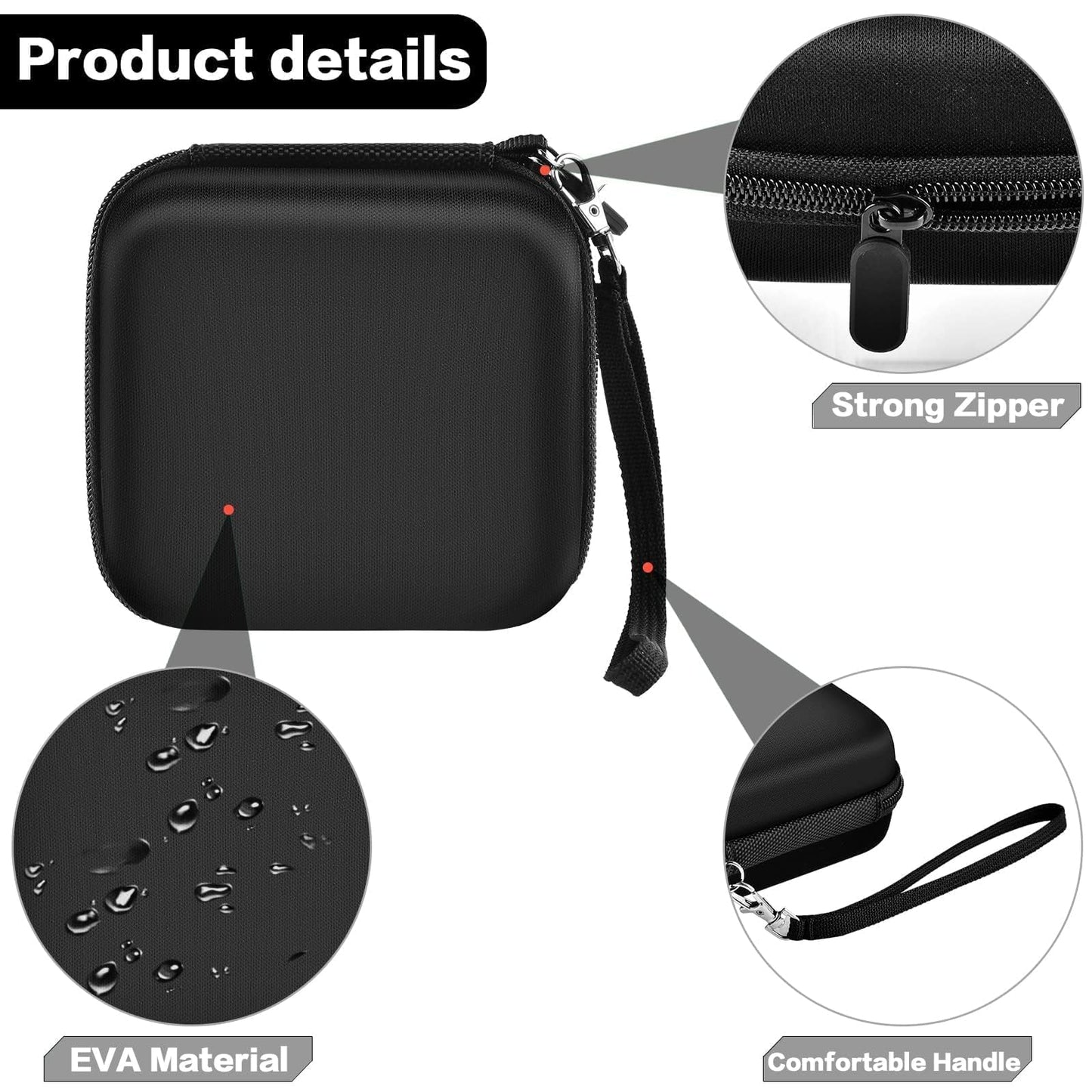 Travel Router Case Compatible with NETGEAR Nighthawk M7 Pro/ M6 M6 Pro MR6150 6500/ M5 5G MR5200 5100/ M1 M2 Mobile Hotspot. WiFi Router Storage
