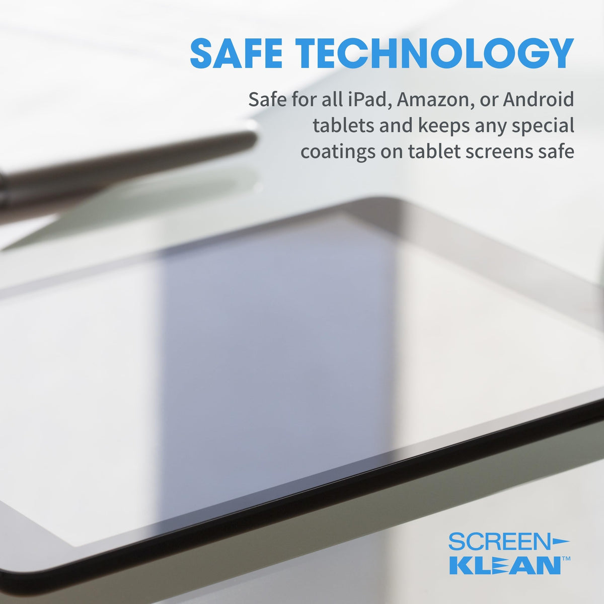 ScreenKlean Tablet Screen Cleaner, Injected White, 1 Count