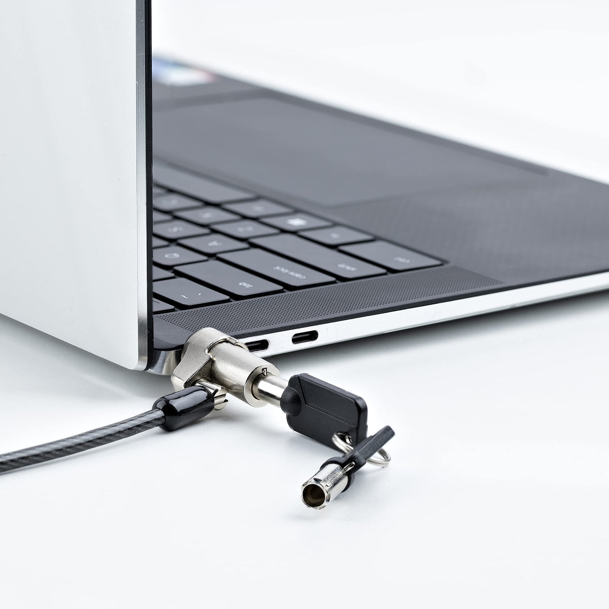 StarTech Laptop Cable Lock, Compatible with Noble Wedge; 6.6ft, TAA (2m)