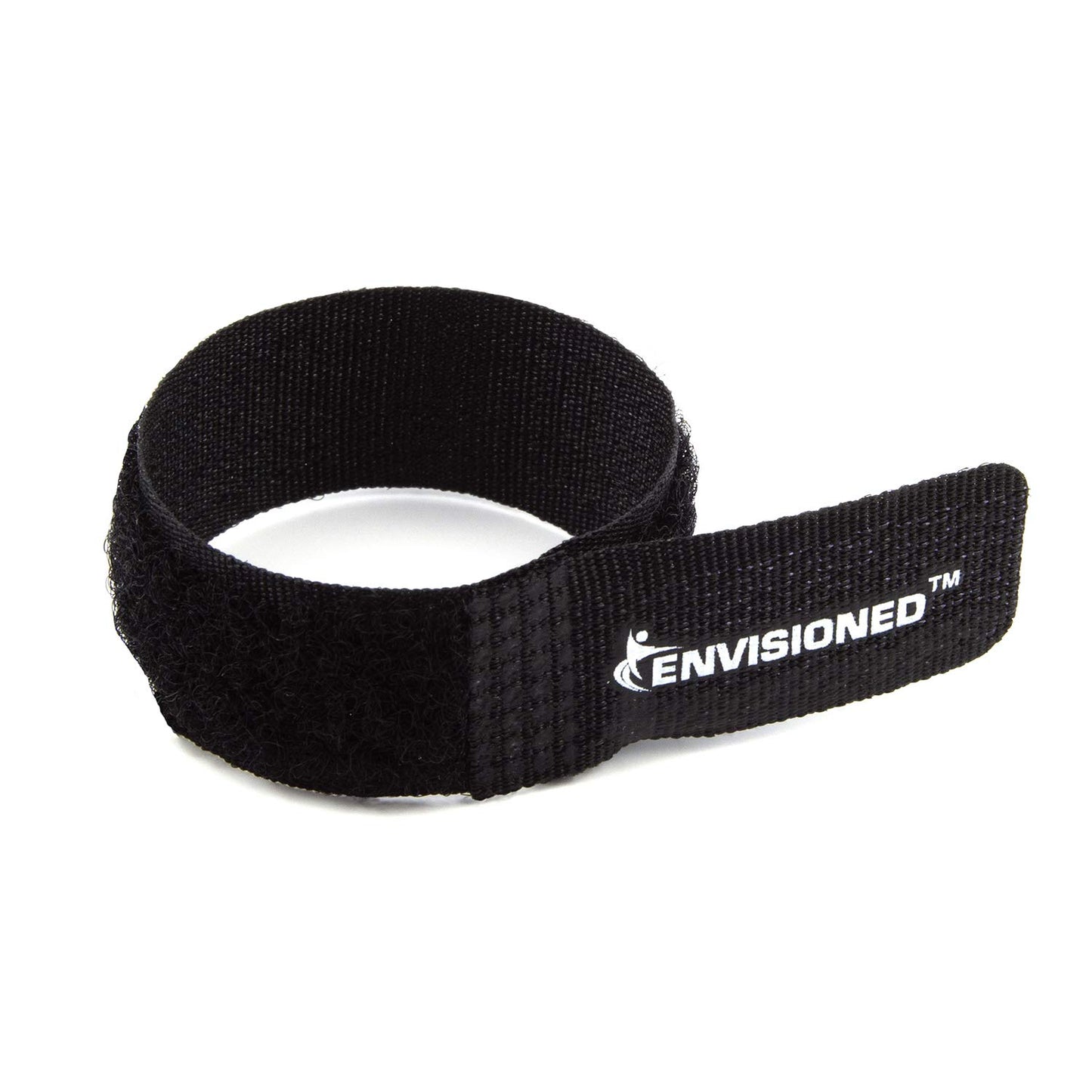 Fire Retardant Reusable Cable Ties, Heat Resistant Cable Straps, 30 Pack - Black (0.6" x 6")