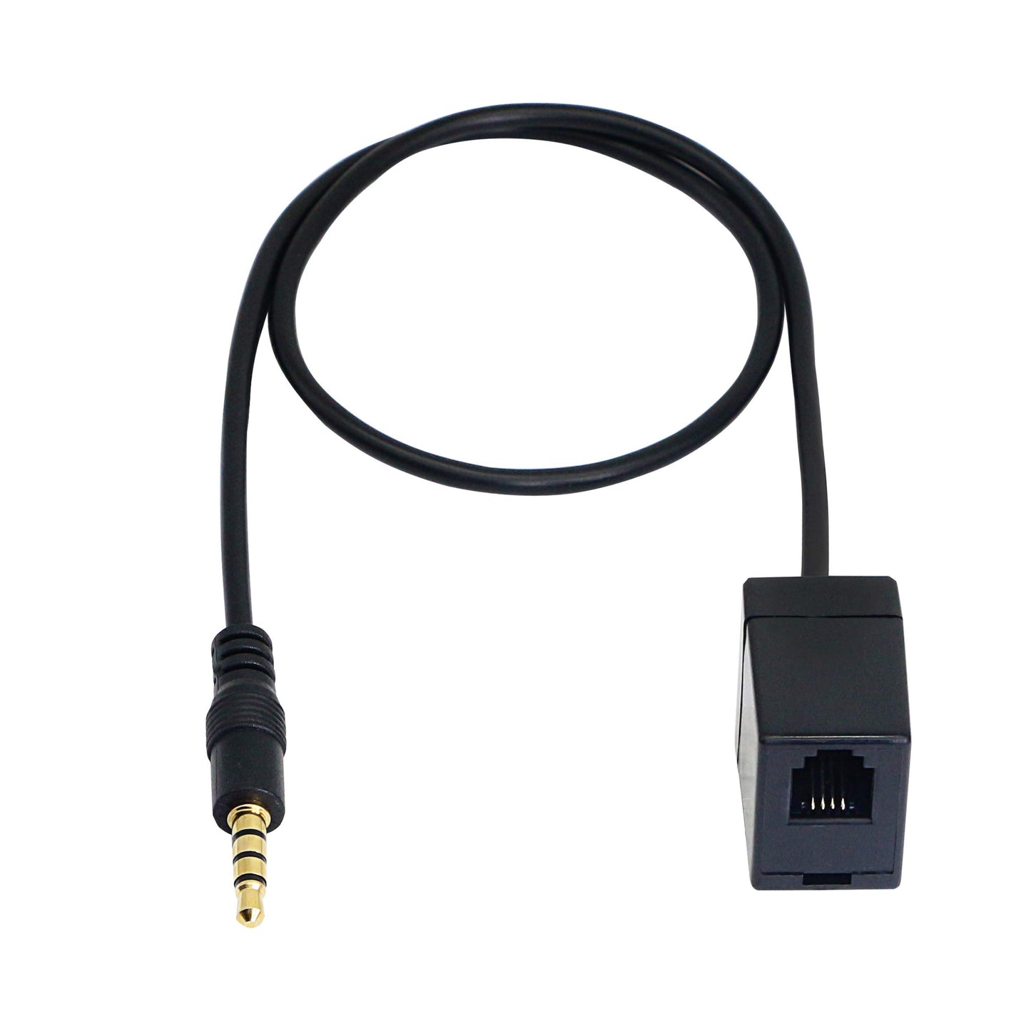 SinLoon RJ9 to 3.5mm Telephone Adapter - Convert Headset to Smartphones