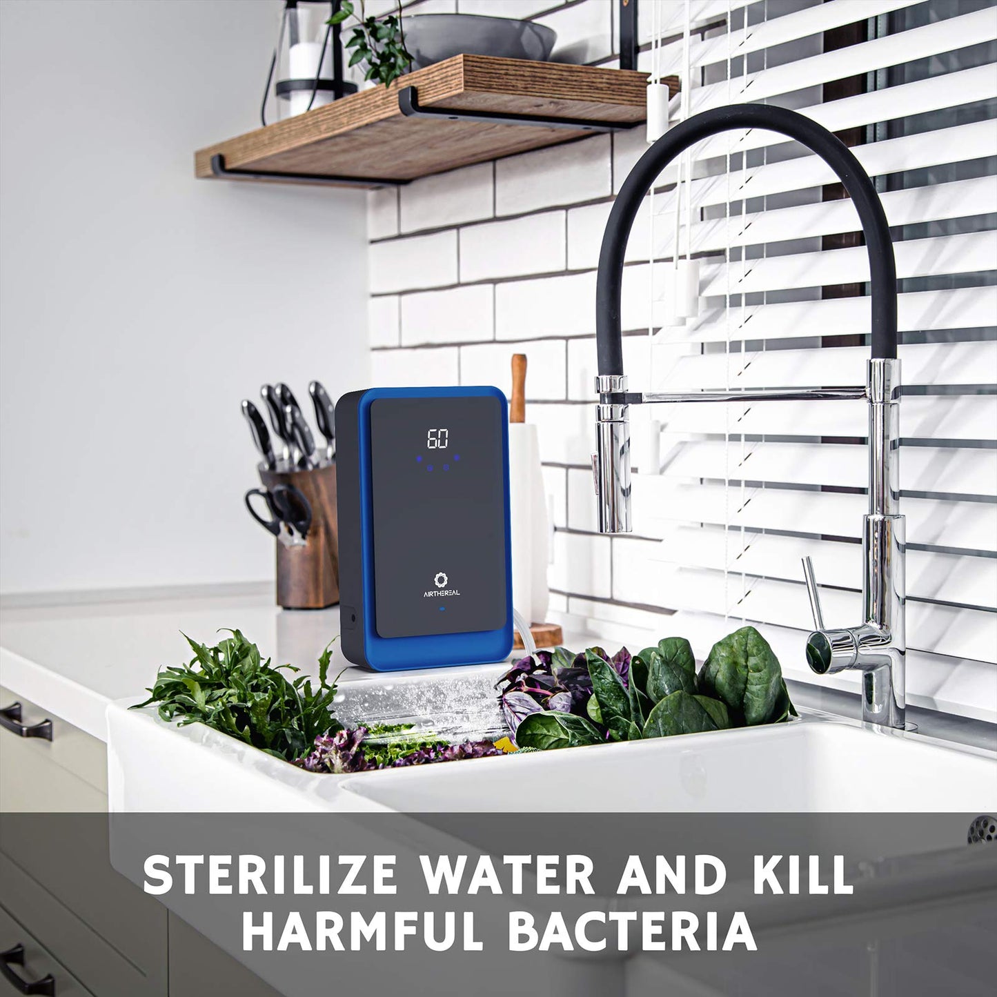 Airthereal AH1000 Portable Ozone Machine for Water and Air, 1000 mg/h