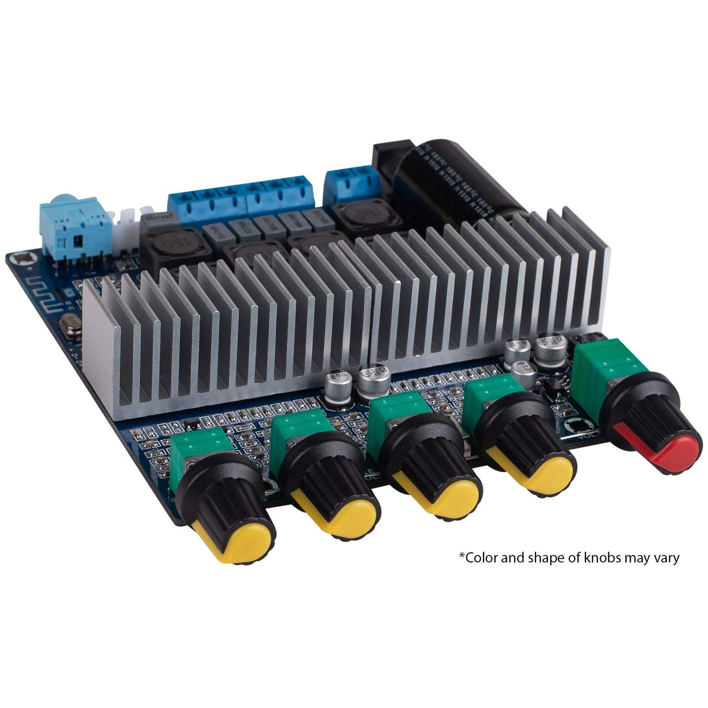Parts Express TPS3116D2 Class D 2.1 Bluetooth 5.0 Amplifier Board 2 x 50W + 100W with Filter and Volume Controls