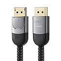 Zeskit Maya Certified DP 1.4 Cable, 4K 120Hz 8K 60Hz 1440p 144Hz 240Hz HDR 32.4Gpbs HBR3 (10ft, Braided Jacket)