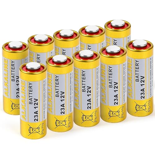 SuperPower A23 23A 8LR23 21/23 GP23 MN21 23GA Battery 12V Alkaline Battery (10 Batteries)