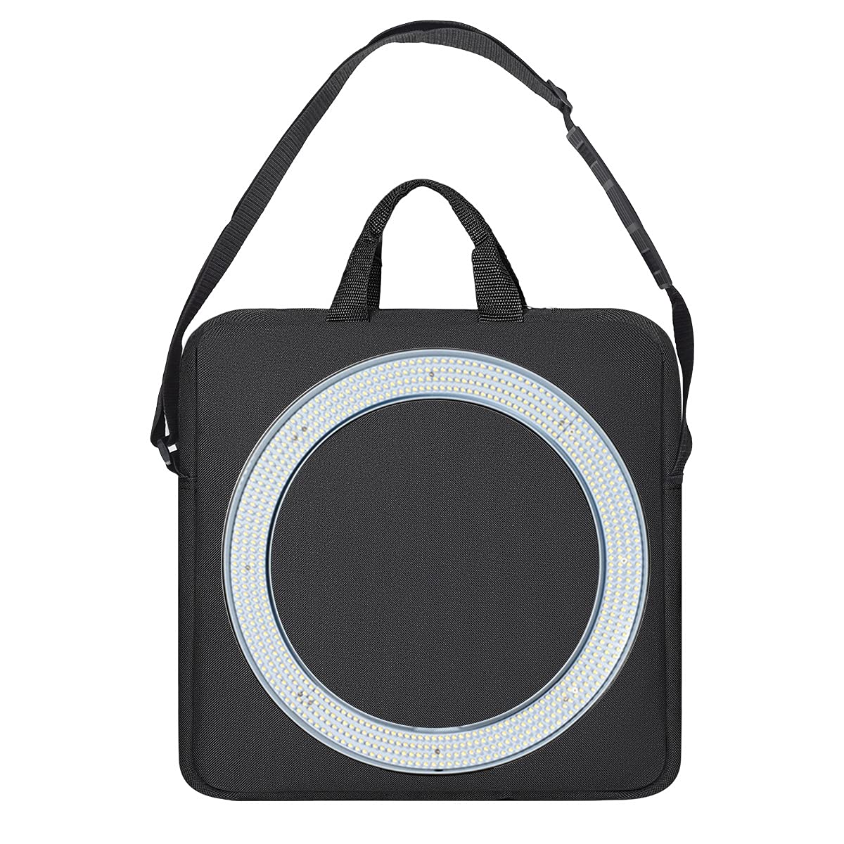 18" Ring Light Photography Carrying Bag, Tripod Stand Protective Case/18 19 Inche Circle Round LED Carrying Case for Neewer EYONMÉ UBeesize Selfie