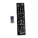 HQRP Remote Control Compatible with Sony Bravia KDL-52XBR6 KDL-52XBR7 KDL-52XBR9 KDL-52Z5100 KDL-55BX520 KDL-55EX500 LCD LED HD TV Smart 1080p 3D