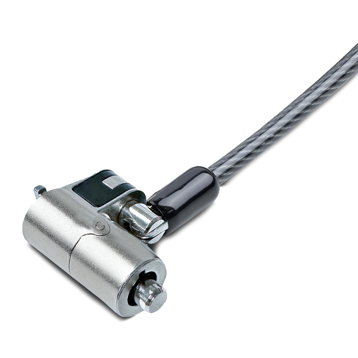 StarTech Nano Laptop Cable Lock, 6.6ft, TAA, Anti-Theft Keyed Lock (2m)