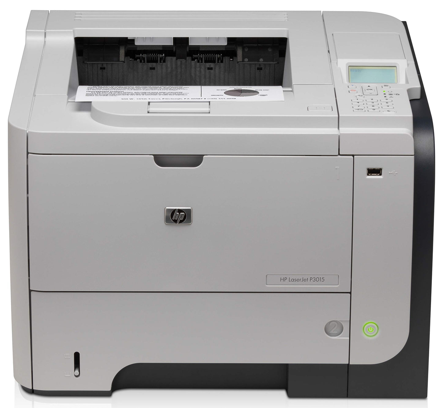 2DC6751 - HP Laserjet P3010 P3015N Laser Printer - Monochrome - 1200 x 1200 dpi Print - Plain Paper Print - Desktop (Renewed)