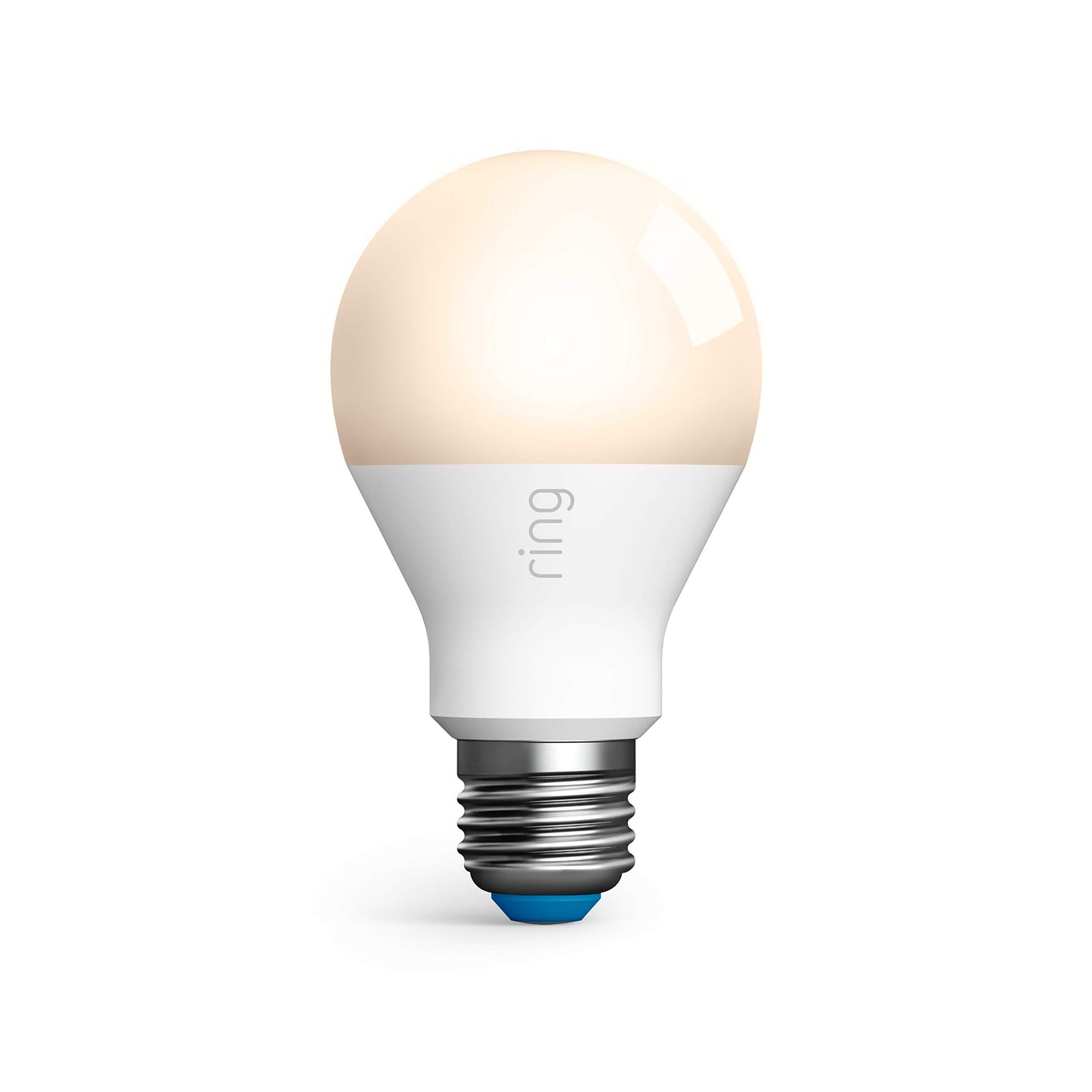 Ring A19 Smart LED Bulb - Energy-efficient with 800 lumens of white light, works with Amazon Sidewalk, White