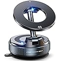Jononser Magnetic Suction Cup Phone Mount for Magsafe, 360° Adjustable Magnetic Car Phone Holder, Pocket Size Foldable Car Mount, Cell Phone Holders
