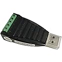 AYA 1-Port USB to RS422/RS485 Serial Adapter Converter (FTDI Chipset) for Win 7/8/10, MAC, Linux, Android