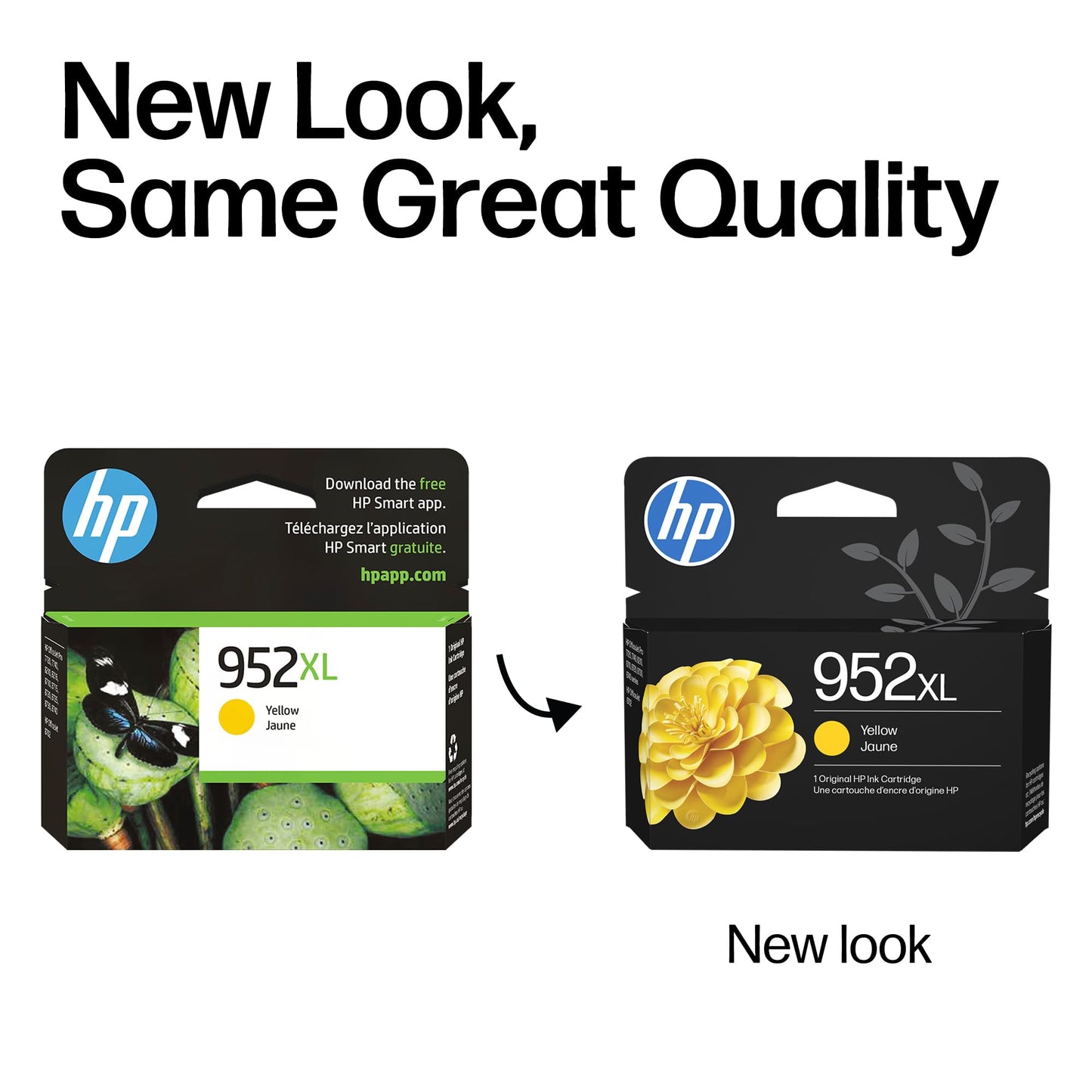 HP 952XL Yellow High-Yield Ink Cartridge | Works with OfficeJet 8702, Pro 7720, 7740, 8210, 8710, 8720, 8730, 8740 Series | L0S67AN
